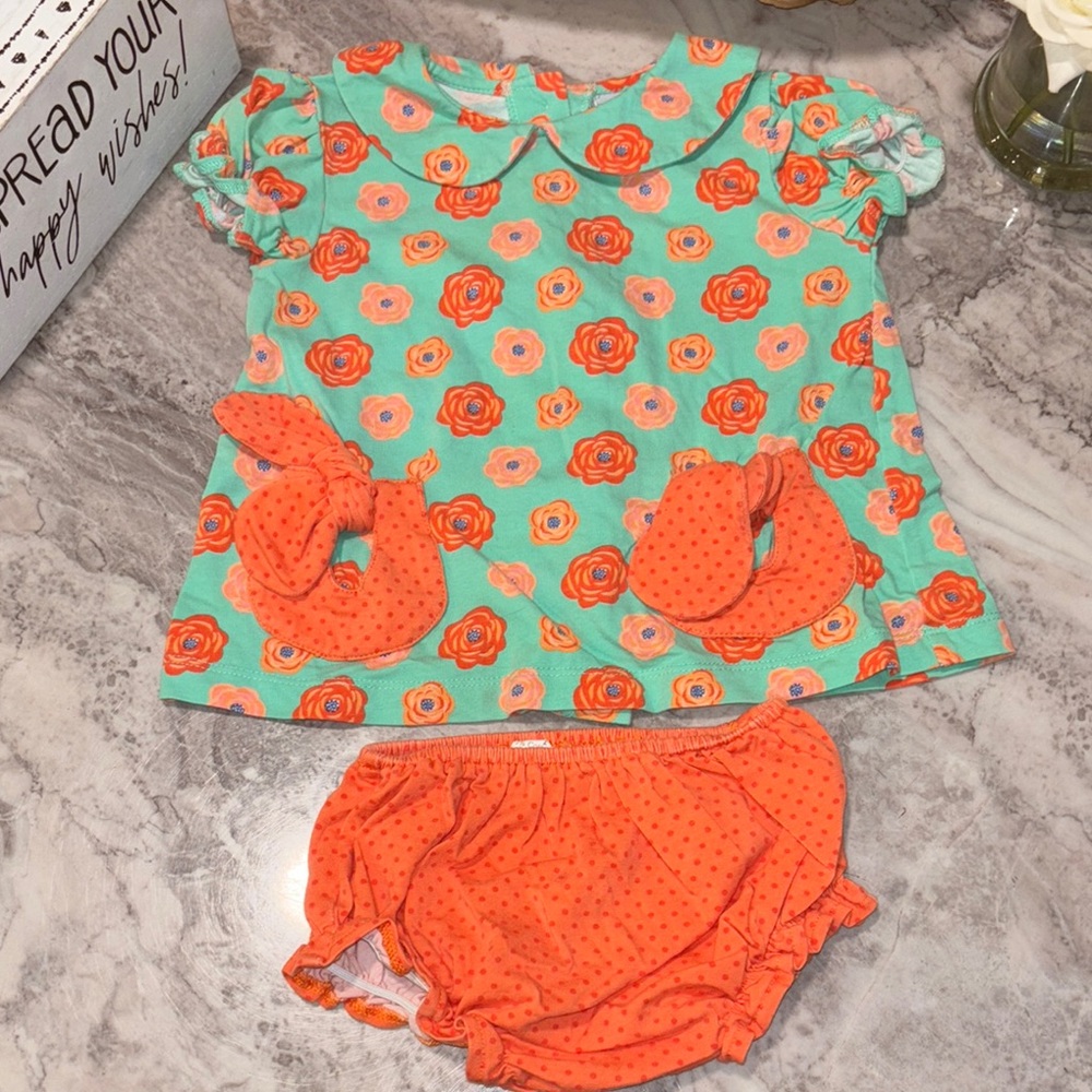 Castles & Crowns Floral Baby Outfit